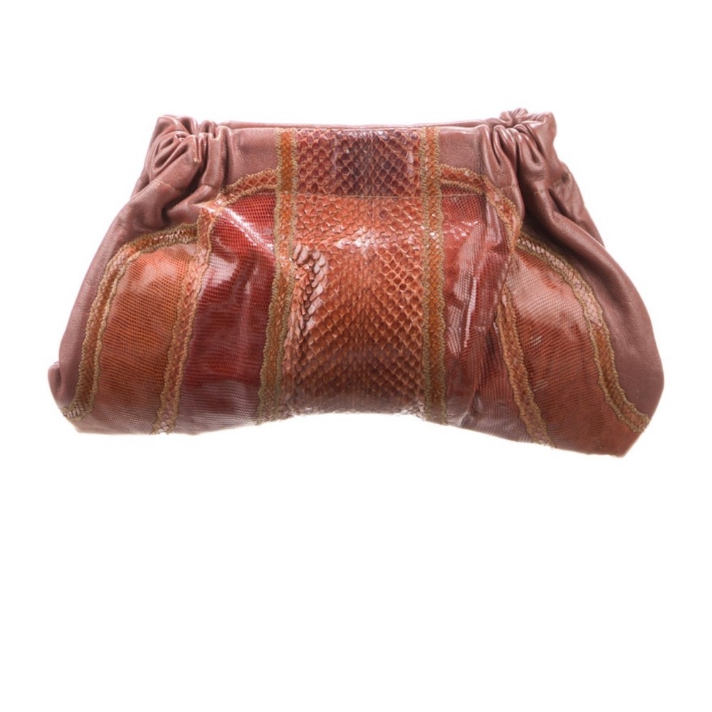 Carlos Falchi Python Clutch - Picture 4 of 5